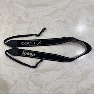 Nikon CoolPix L320 Digital Camera Neck Shoulder Strap Black Nylon OEM Factory